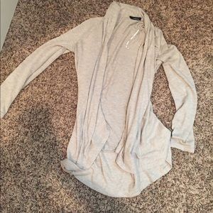 Cream fitted cardigan